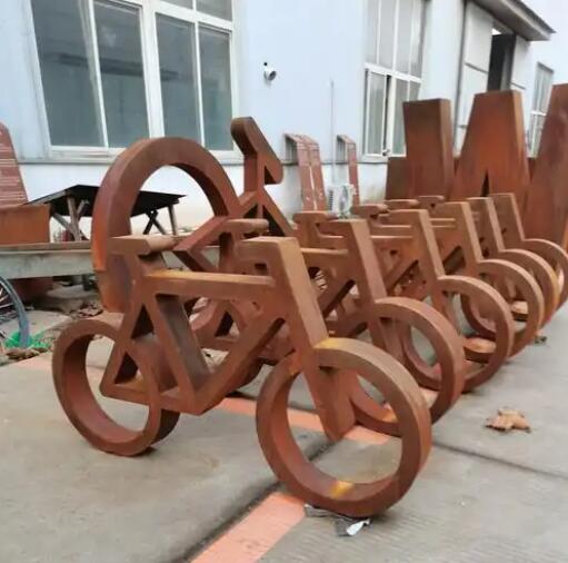 石狮耐候钢板造型